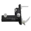 Microscope Accessories Movable Caliper Ruler Mechanical Stage X‑Y Moveable Stage with Scale