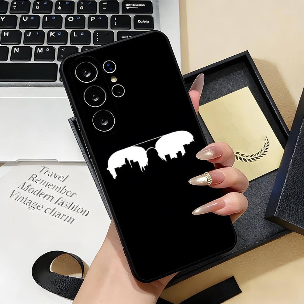 Чехол для телефона S-Stevie Wonder для Samsung S26 S25 S24 FE S23 S22 S21 Plus S20 Ultra Note20Ultra Черный Мягкий корпус