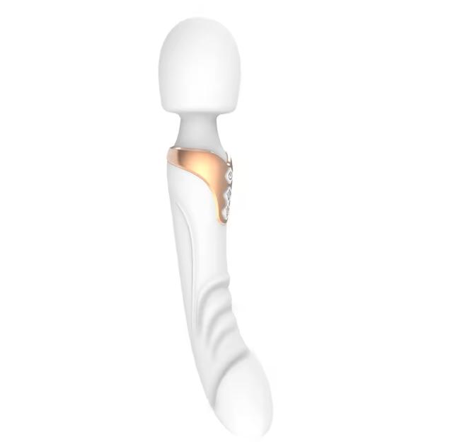 Dual Massager Wand Clit Vibrator Vaginal Massager G-Spot Stimulator Sex Toys for Women