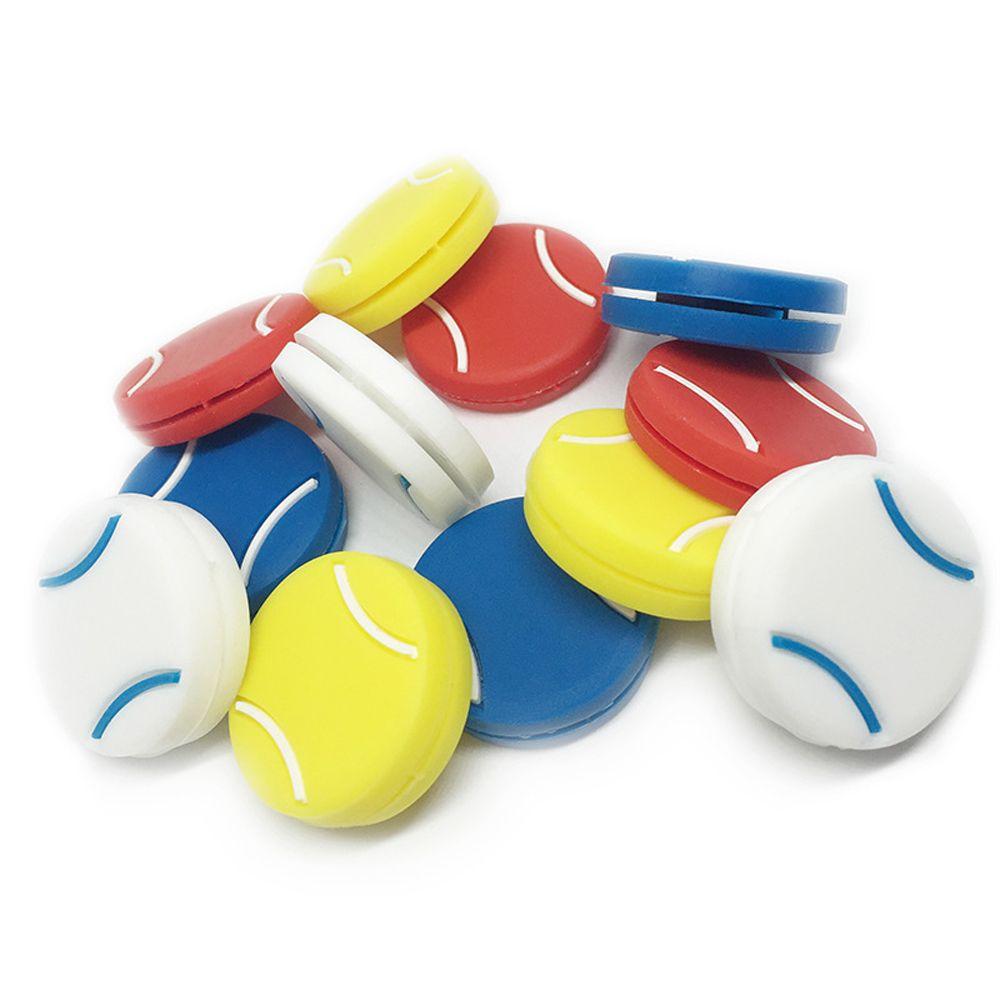 Silicone Strings Dampers Vibration Dampeners Shock Absorber Tennis Shape Tennis Racket Damper