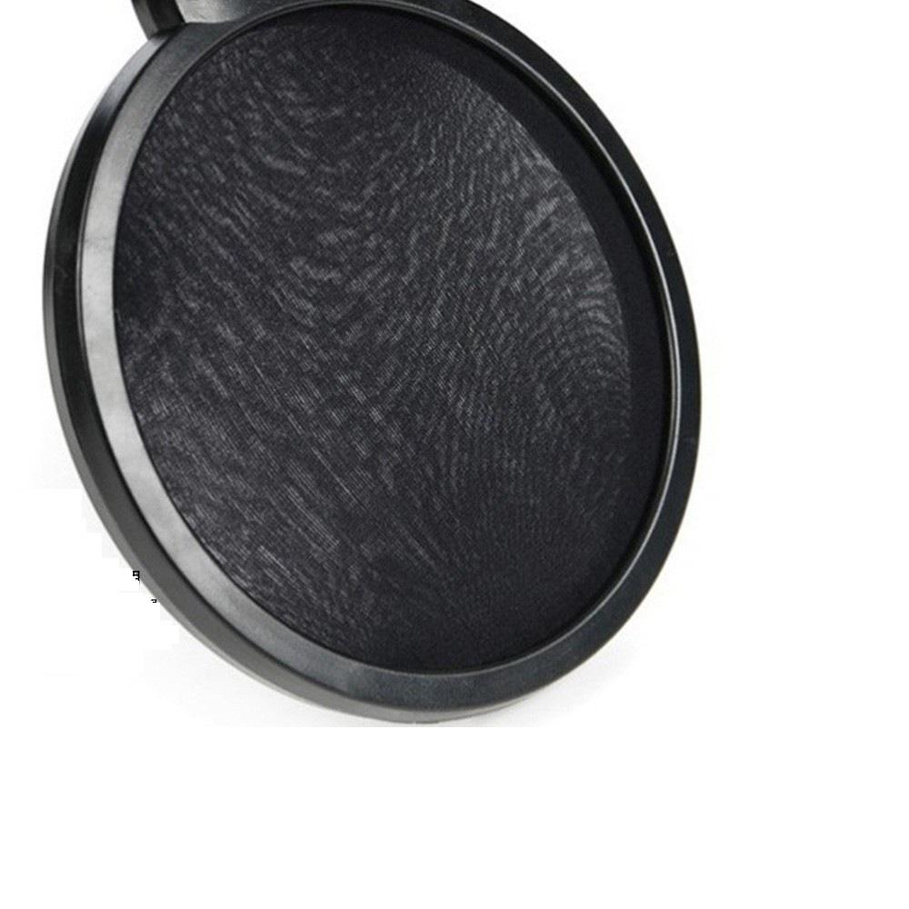 Универсальный профессиональный поп-фильтр для микрофона, маска, защитная маска на 360°, гибкий держатель на гибкой шее, фильтр для микрофона