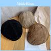 Classic Color Solid Retro Newsboy Cap Faux Suede Material Fall Women Winter