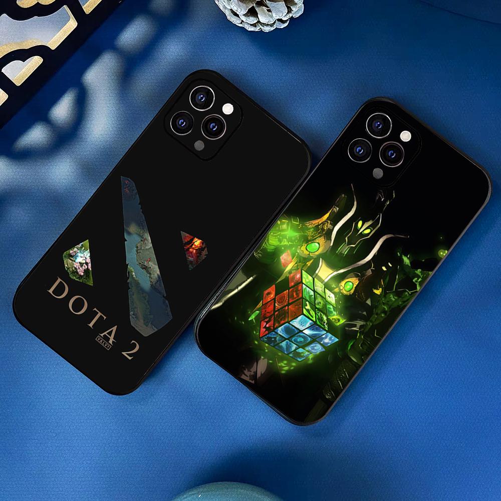 Чехол для телефона Dota 2 для iPhone 17 Pro Max 16 15 14 Pro Max 13 11 X Xs Xr 8 7Plus Силиконовый чехол