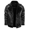 Men's Winter Fleece Lapel Jacket Fur Integrated Jacket Men's Loose Men's Clothing