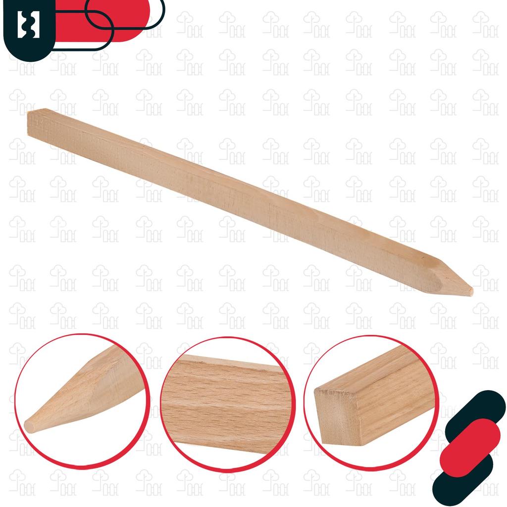 Kotarbau® Wooden Tomato Stakes For Vegetables Garden Support For Trees And Shrubs 30 Cm Set Of 15