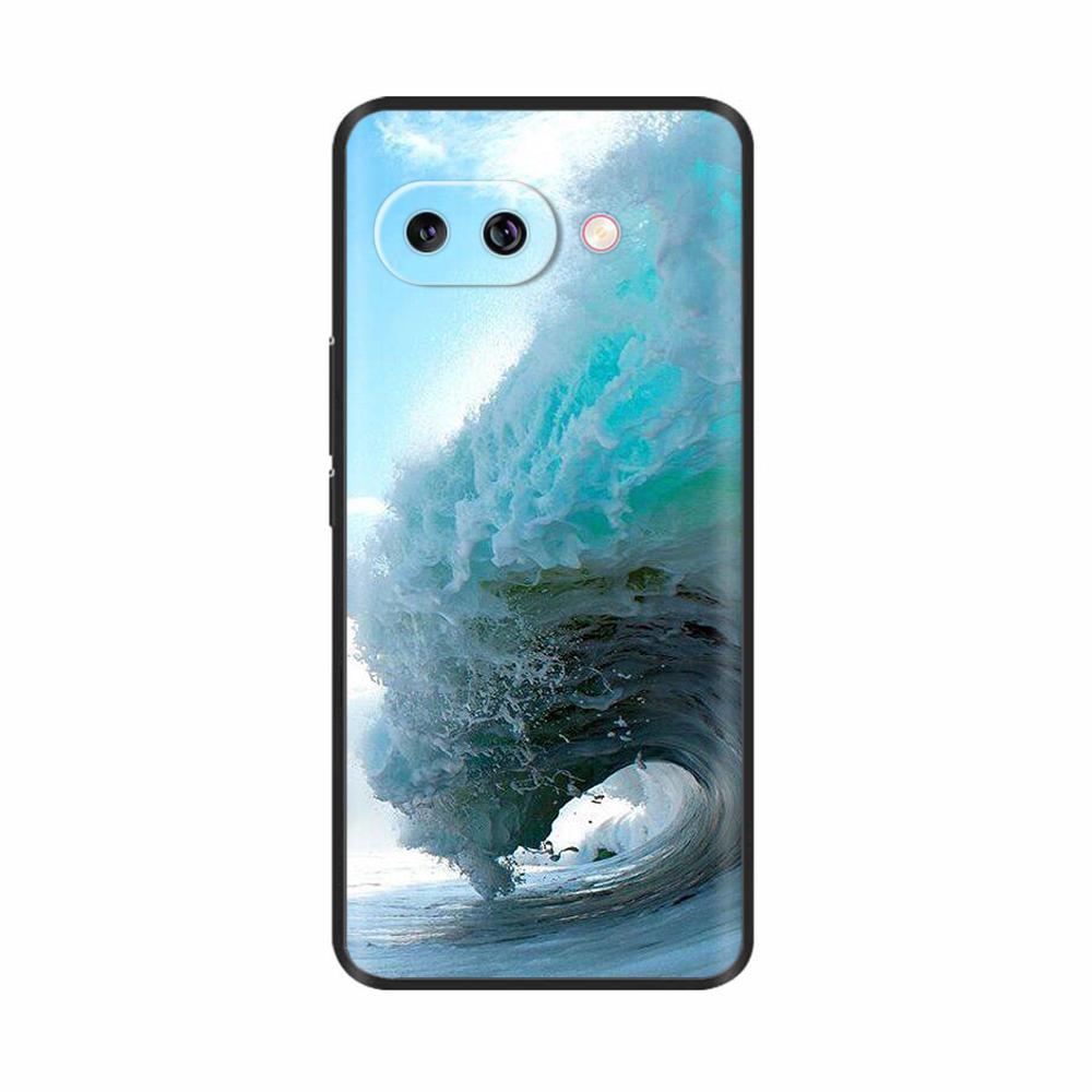 Чехол для Google Pixel 9A Роскошный Мягкий Силикон Узорчатая Покрашенная Задняя Крышка Для Google Pixel 9A GXQ96 GTF7P G3Y12 Чехлы Сумки для Телефона