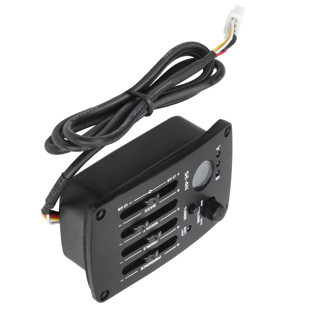 Эквалайзер, звукосниматель для акустической гитары, 4-полосный предусилитель, аксессуары для музыкальных инструментов SE?4Н