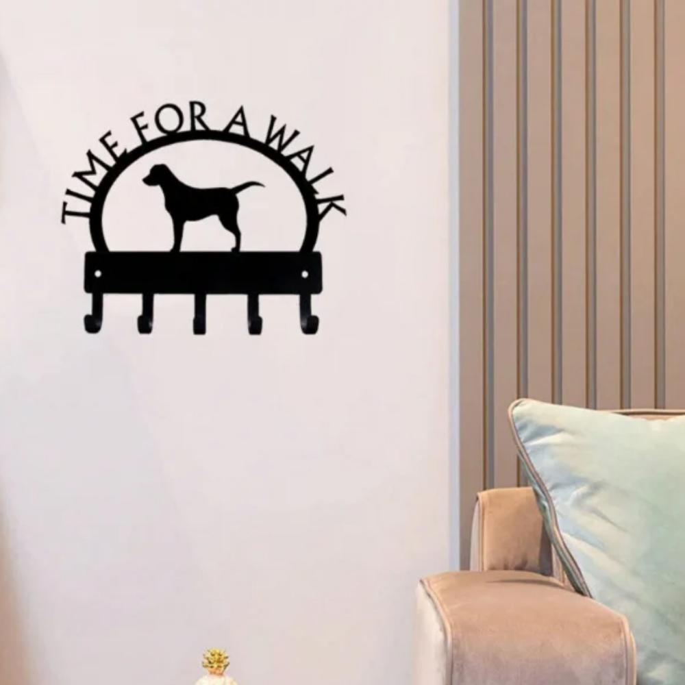 Labrador Walk Key Rack Dog Leash Hanger Hallway Holder Bathroom Hooks Coat Rack Dog Leash Hanger Labrador Key Rack Coat Rack