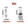 Adjustable Beam LED Headlight – Hi/Lo Beam – Easy Alignment For RENAULT CLIO 4 2013 2014 2015 2016 2017 2018