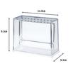 Clear Case Collection Set of 4 Display Case Clear Figure Storage Tabletop Shelf Made In Japan X 4 Pieces [0265]