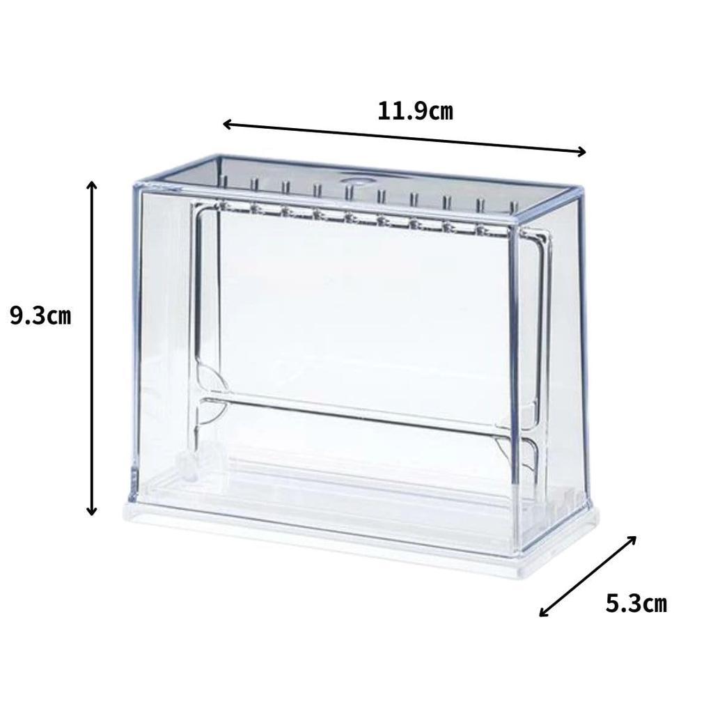 Clear Case Collection Set of 4 Display Case Clear Figure Storage Tabletop Shelf Made In Japan X 4 Pieces [0265]