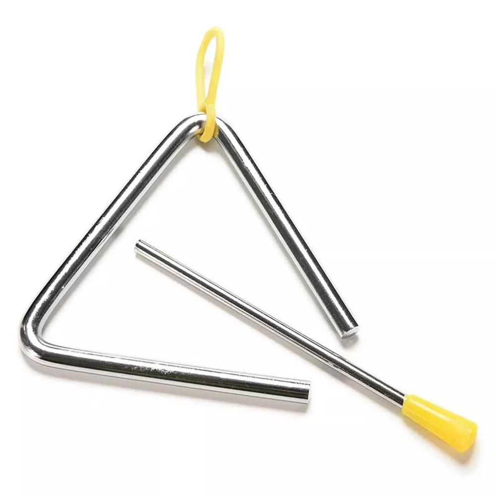 Striker for Children Funny Toy Metal Triangle Percussion Musical Instrument Preschool Percussion