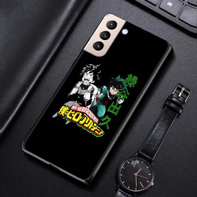 Чехол для телефона Samsung S21 S20 Ultra S10 Plus Lite S21 S20 Fe 5g Galaxy S10e S9 S8 S7 Edge, силиконовый чехол My Hero Academia