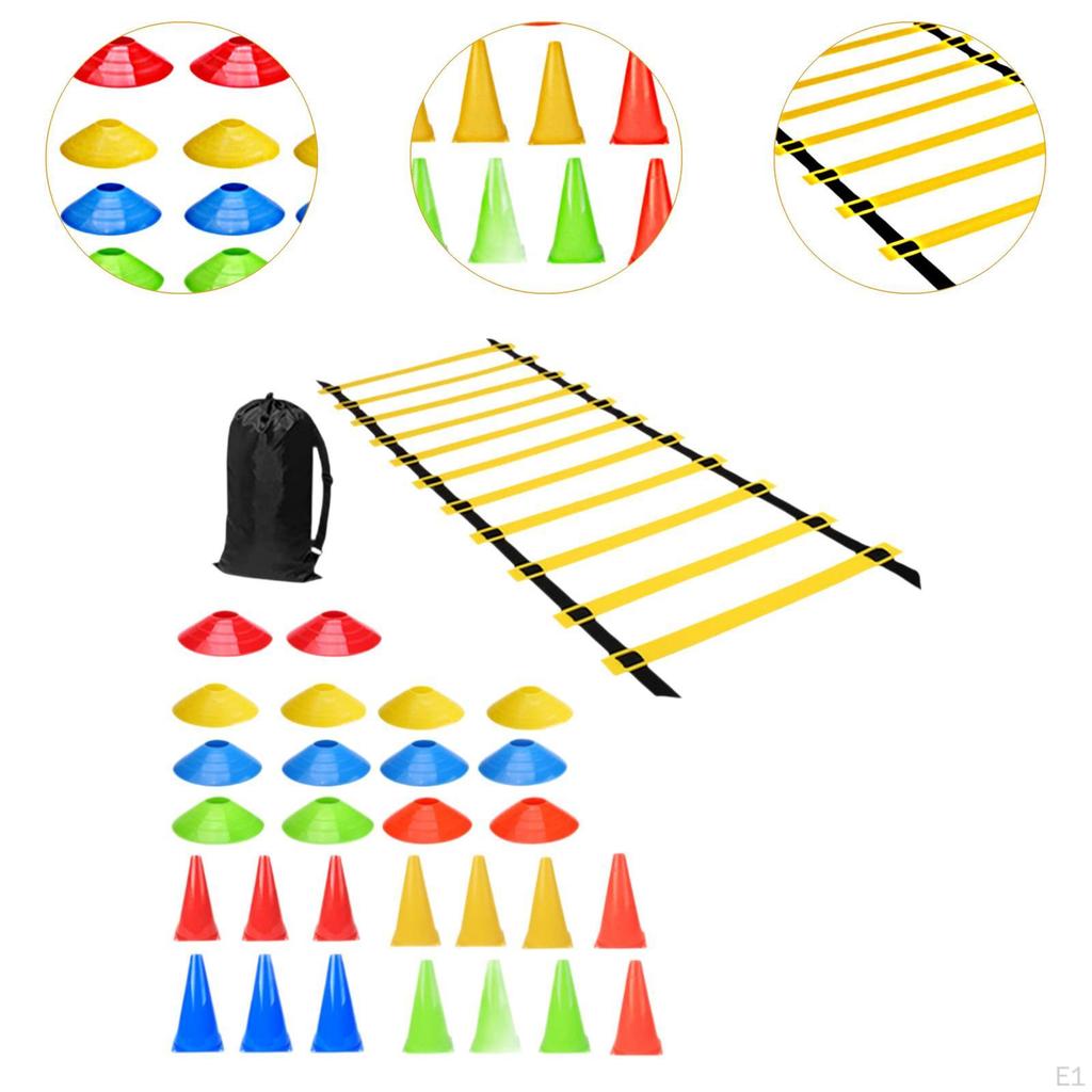 Набор тренировочного оборудования Agility Ladder Speed с конусами