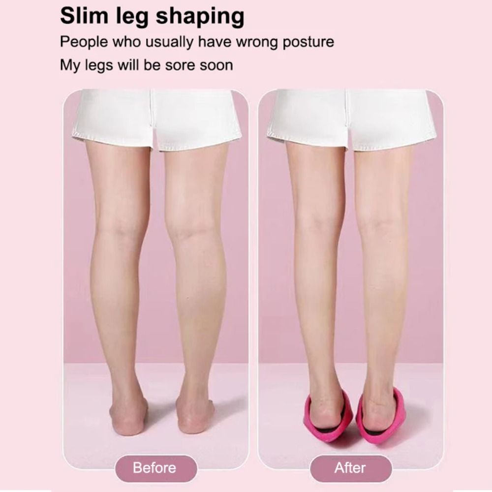 1 Pair Ankle Calf Stretching Sandals Rocking Rocking Slipper Body-shaping Slippers Yoga Practice