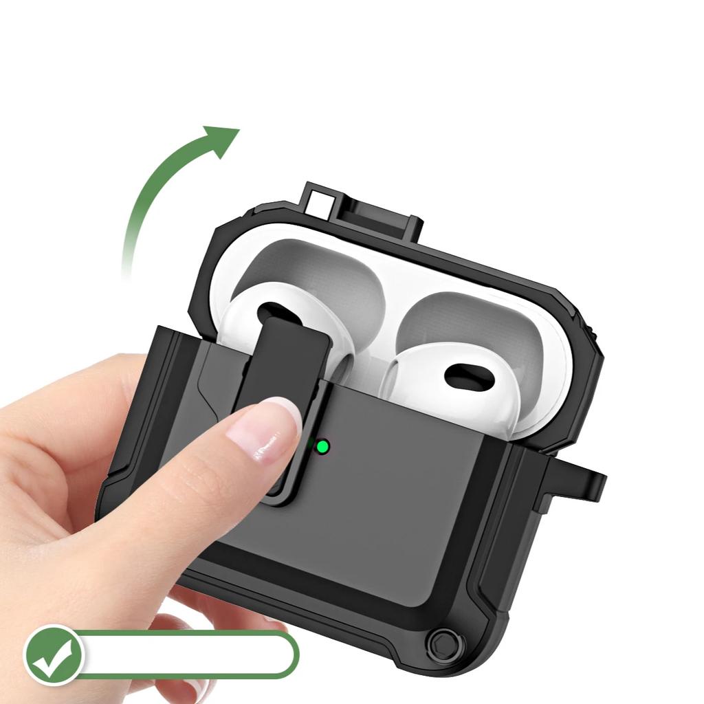 Magnetic Automatic Switch Earphone Case For Airpods Pro 2 3 Shockproof Wireless Charging Headphone Cover