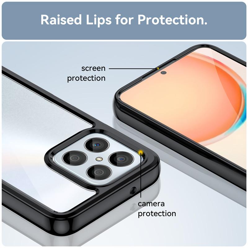 Чехол для Honor X8A 5G Honor X6S X6 X8 X9 X7A X9A X8A Чехол Цветной Мягкий Силиконовый Прозрачный Бампер Для Honor X8A Fundas