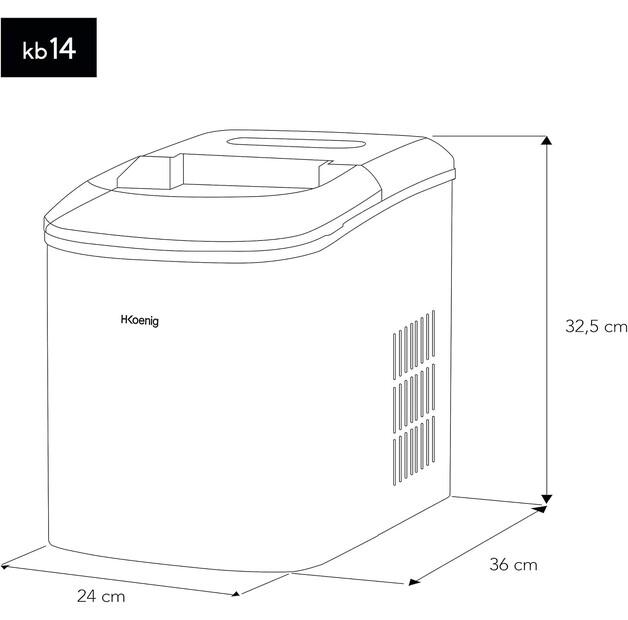 Льдогенератор H.Koenig KB14