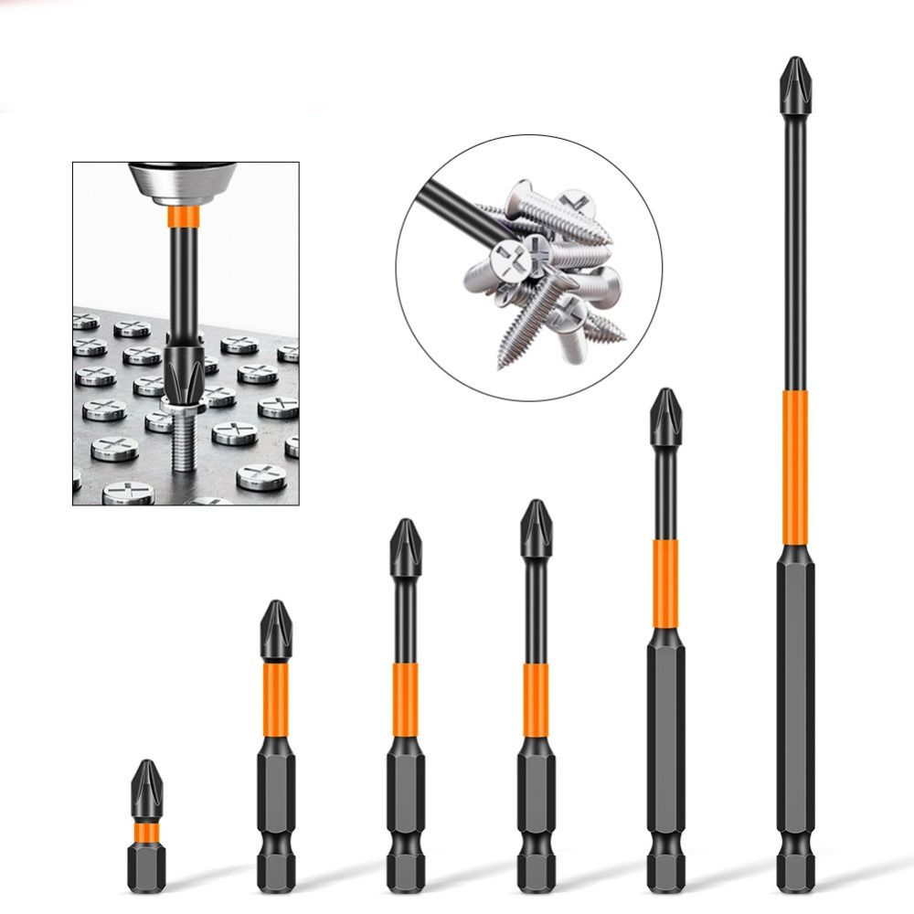 6 шт./10 шт. Высокая твердость Крестовая отвертка Сверло Насадка для отвертки Ручная Электрическая отвертка Головка