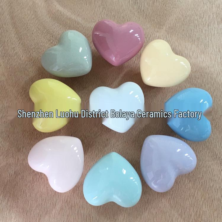 Керамическая ручка для детского шкафа Spot Love - Мультяшный самоклеящийся крючок для шкафа и ящика