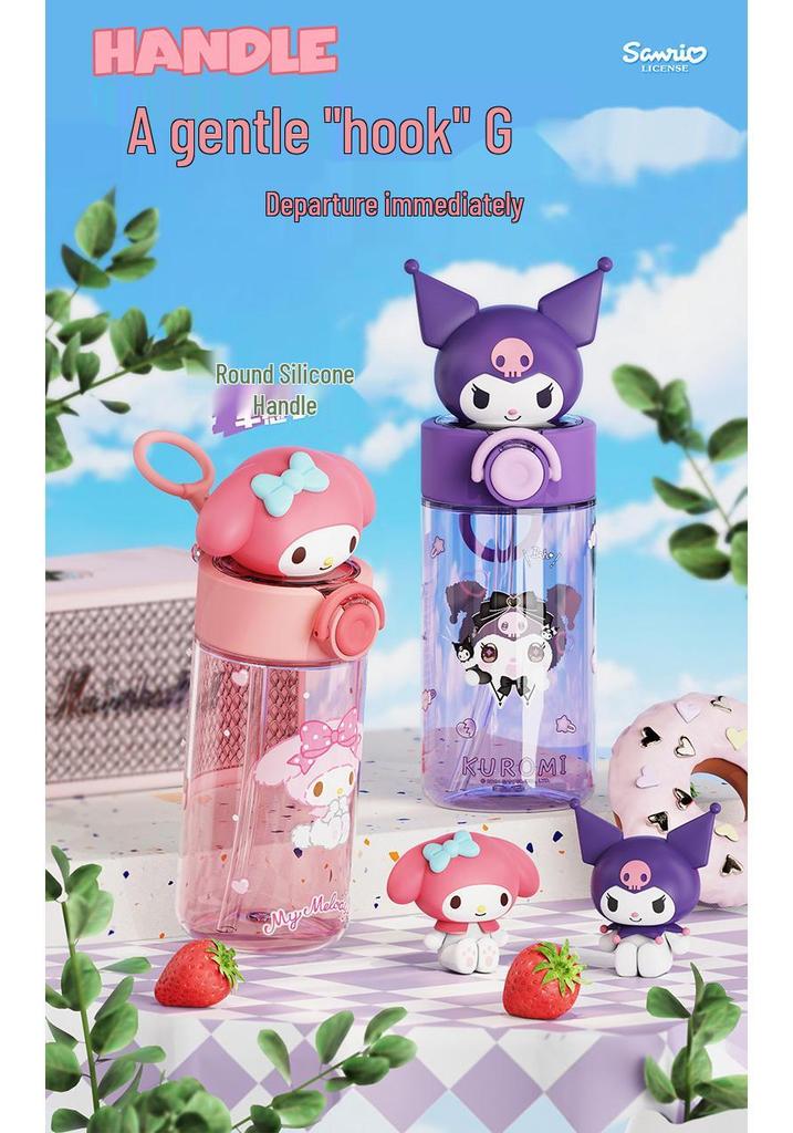 Летний стакан для воды Sanrio: Стильный, Портативный, Незаменимый для школы для студентов