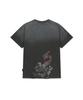 BROWNBREATH W Bb Heart Pigment Tee - Charcoal