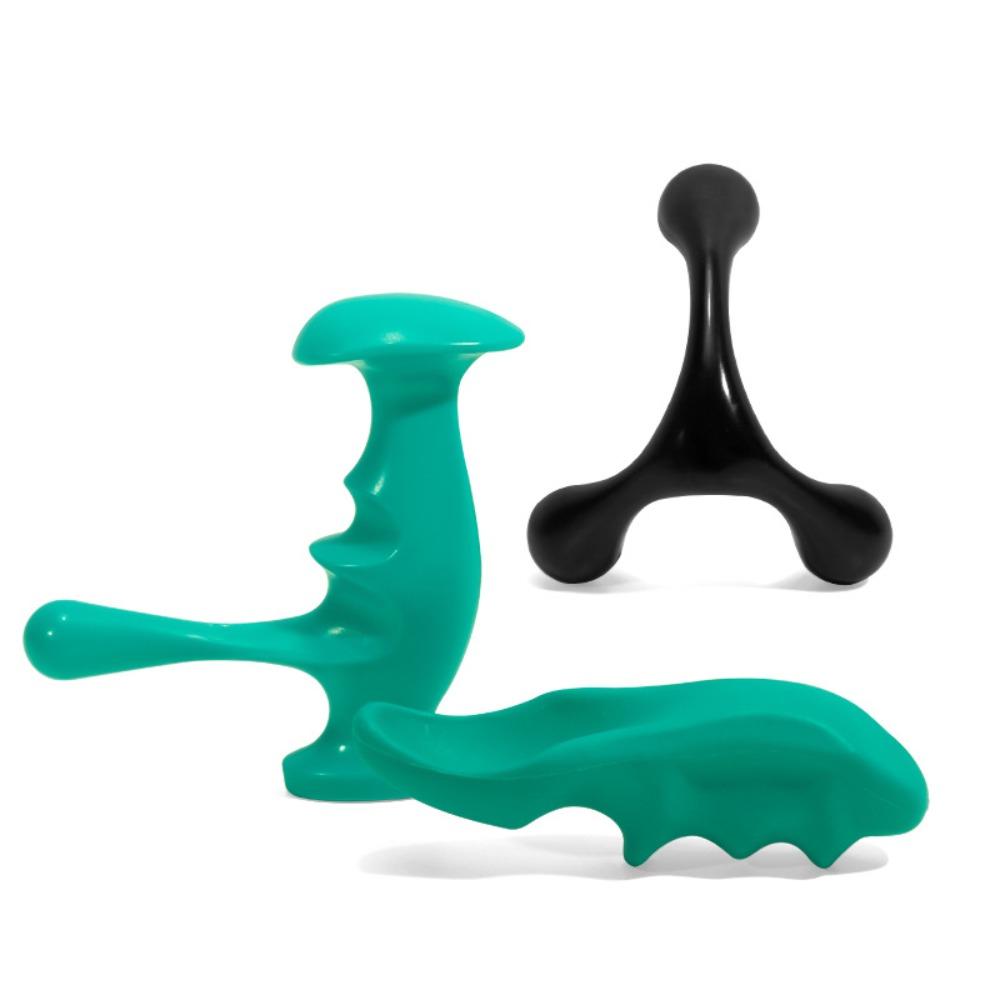 Manual Thumb Saver Massager Relaxation Fatigue Relief T-shaped Massager Thumb Finger Physiotherapy Trigger Point Massager