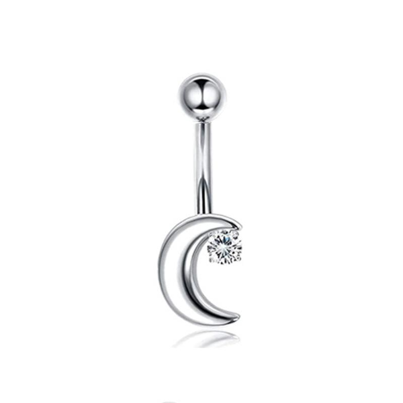 New Stainless Steel Navel Ring Butterfly Pineapple Navel Buckle A Variety Of Puncture Jewelry