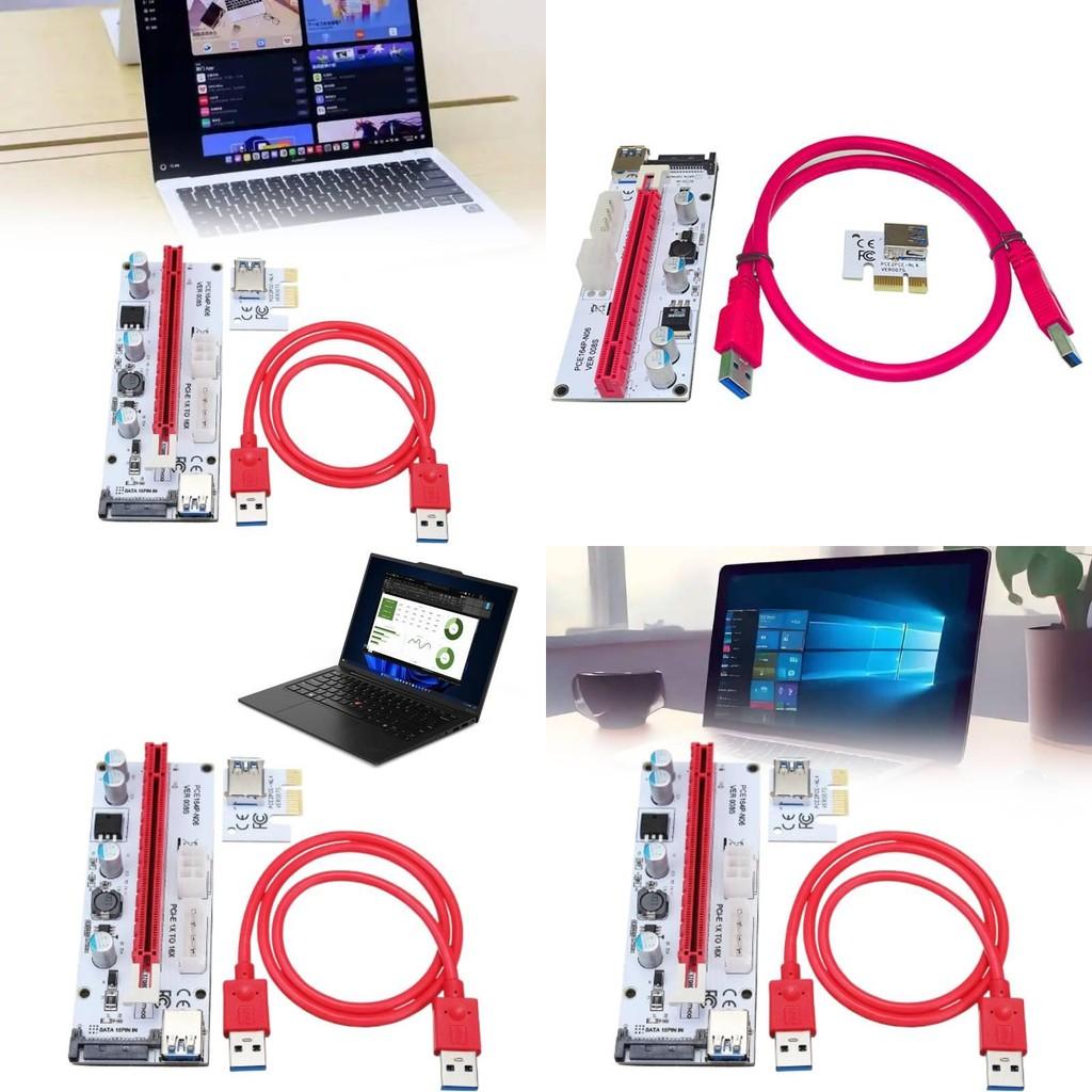 Pcie Pci-e Express 1x To 16x Удлинитель Райзер Карта Адаптер Btc Eth