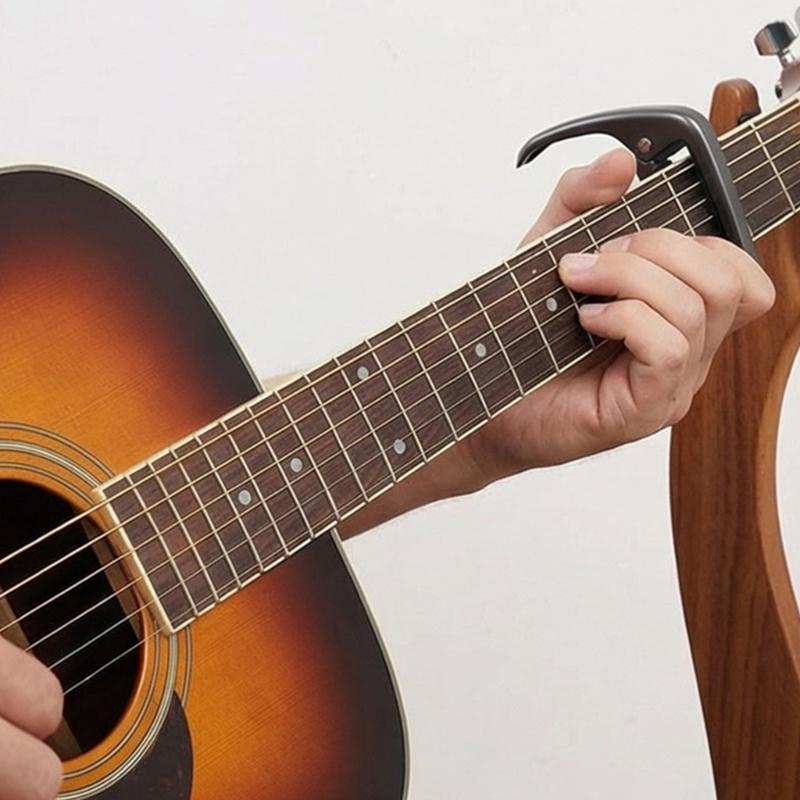 Metal Guitar Capo Easy to Carry Recording Studio Spring Clamp Capo Perfect for Beginners and Professional Player