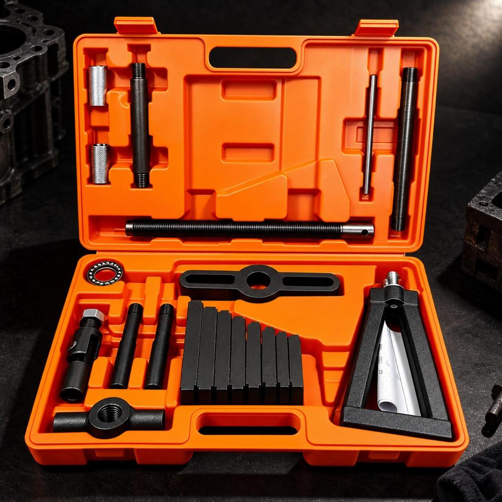 Tool Kit Professional 80-135mm Cylinder Liner Puller Set High-Strength