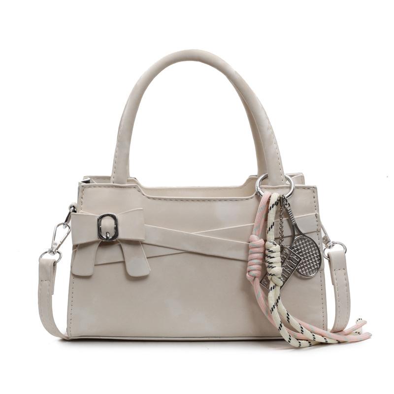 Премиальная сумка в иностранном стиле женская 2025 новая простая нишевая дизайнерская сумка через плечо, сумка-мессенджер, модная портативная сумка-тоут