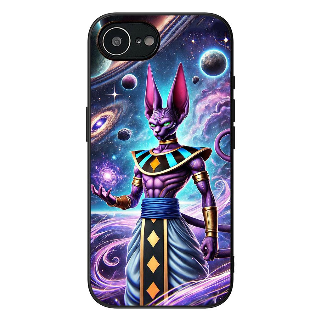 Cover for Samsung Galaxy S25 S24 S23 FE Plus Ultra S7 Edge A16 A15 5G s25+ Coque Phone Case Beerus Dragon Son Gokus Ball Whis