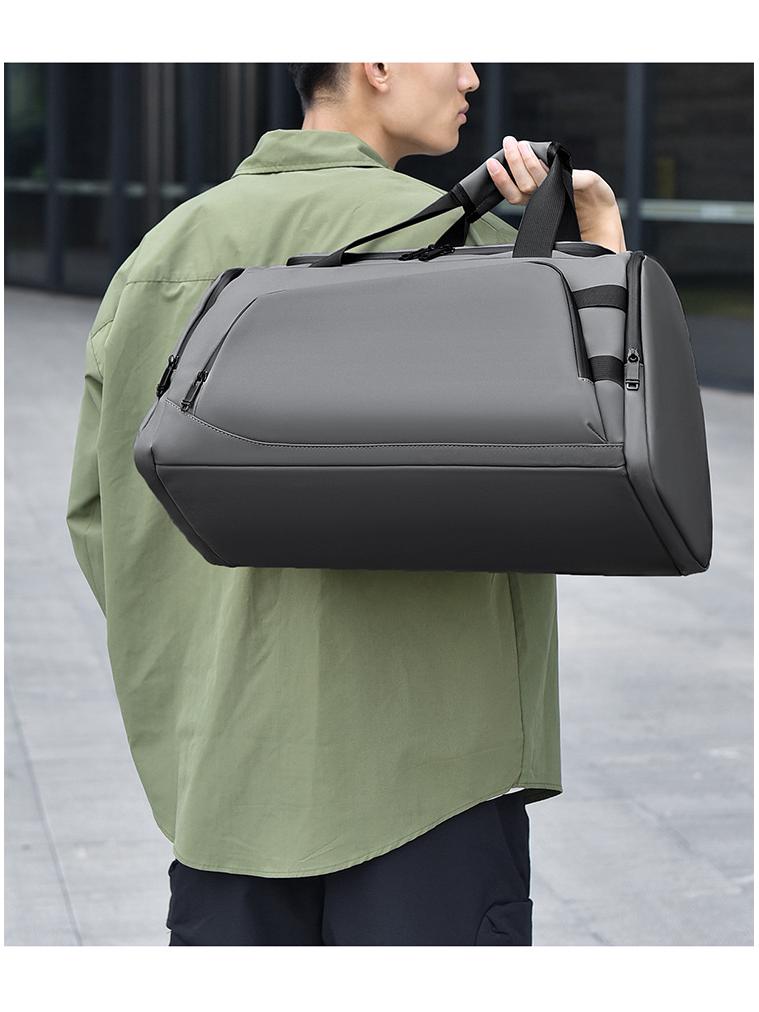 Unisex Crossbody & Gym Bag - Large Capacity, High-end, Lightweight, Casual Fashion Handbag for Travel.