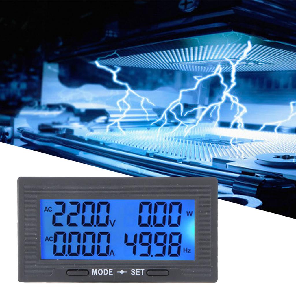 YB5142DM 0 500V Интеллектуальный Цифровой ЖК-дисплей Тестер-измеритель переменного напряжения и тока (# 4)