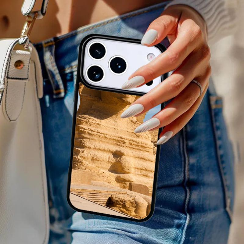 Egyptian Phone Case For iPhone 17 Air 14 15 13 12 Max Cover For Apple 14 15 16 16e 11 Pro Max Plus