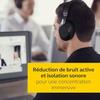 Casque sans fil - JABRA - Evolve2 85 - Stéréo - USB-A - Annulation active du bruit