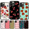 Чехол для телефона Летние фрукты Красная вишня Для iPhone 17 Air 15 16e Чехол 11 13 14 Pro Max 12 Plus Max Fundas
