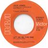 7inch Record JACK JONES - Let Me Be The One / Talk It Over In 740475 RCA Victor 1971 UK Pop Used