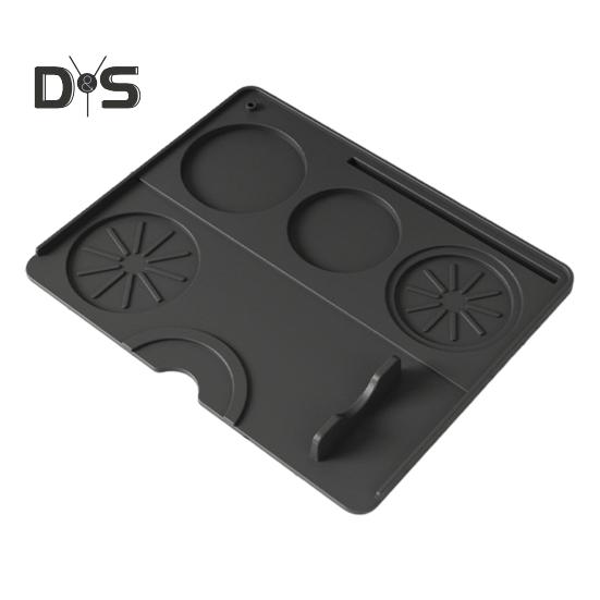 Коврик для трамбовки эспрессо, нескользящий силиконовый коврик для трамбовки кофе, коврик для станции трамбовки эспрессо, инструмент бариста для кухонного бара на столешнице