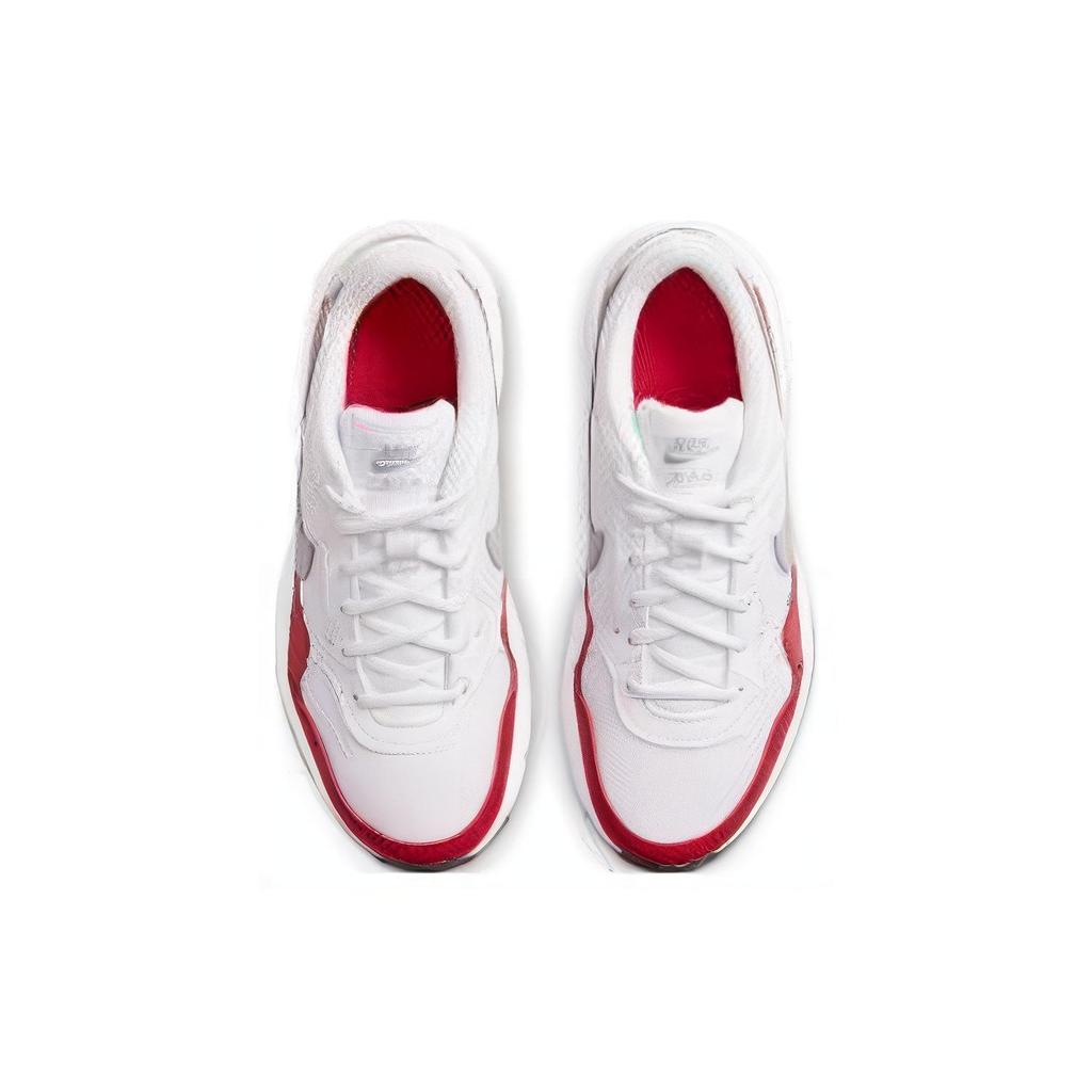 Nike Air Max SC Retro Sports Comfortable Fabric Leather Low Top Casual Running Shoes Women Sneaker White Red CZ5358-108