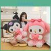Очаровательная Розовая Плюшевая Кукла My Melody Милый Подарок Для Девочек Мягкая Подушка Из ПП Хлопка
