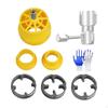 PVC Pipe Threader Kit Plumbing Tools Multifunction Internal Thread Cutter, Threading Equipment for