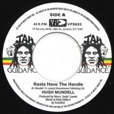7-дюймовая пластинка HUGH MUNDELL ROOTS RADICS SCIENT Rasta Have the Handle Dangerous M VP9693 Jah Guidance США 2020 США Регги Ска Даб