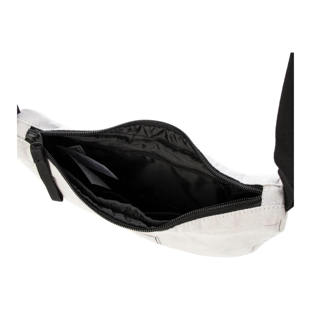 New Adidas Polyester Shoulder Bag, Crossbody Bag Unisex Light Gray IV9830