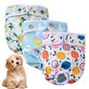 Pants Comfortable Leak-Proof High Absorbency Fastener Tape Printed Pattern Dog Diaper Wraps
