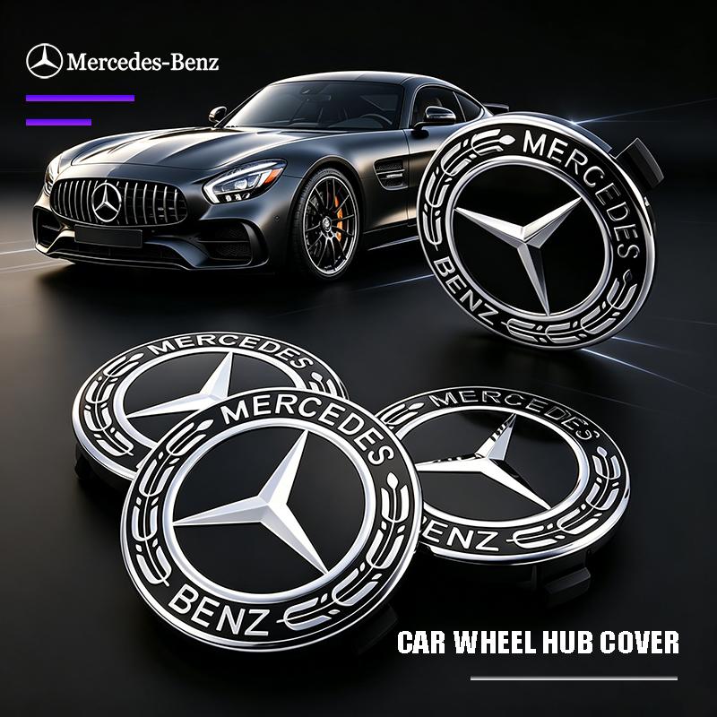 For Mercedes Benz For Mercedes Benz Smart W205 C300 W203 W206 W108 W124 W126 W140 W168 W169 W176 W177 Rim Center Caps Car Wheel Hub Replace Cover