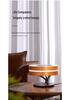Smart LED Desk Lamp with Wireless Charging & Bluetooth Speaker in Solid Wood for Bedroom Ambience