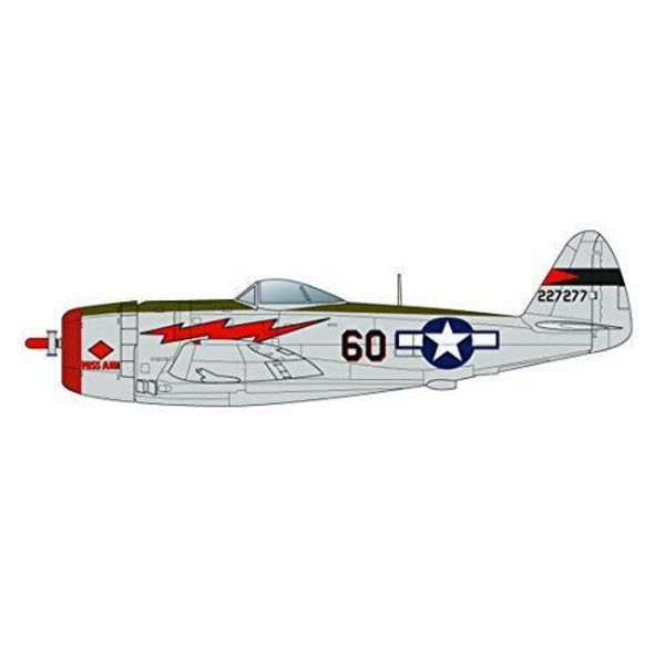 Platz 1/144 U.S. Army P-47D Thunderbolt Bubbletop (Set of 2) Plastic Model NEW