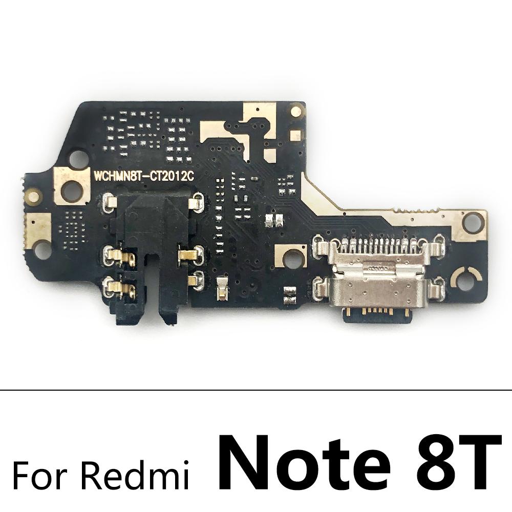 Шлейф USB-разъема для зарядки для Xiaomi Redmi Note 1 1A 6 7 8 9 Pro 8T 9S 11 Pro, плата зарядки с модулем микрофона